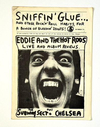 Sniffin glue original - sniffin,