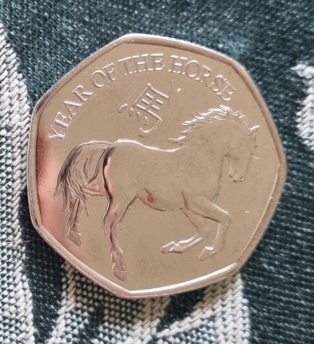 Gibraltar coin 50p pence 2026