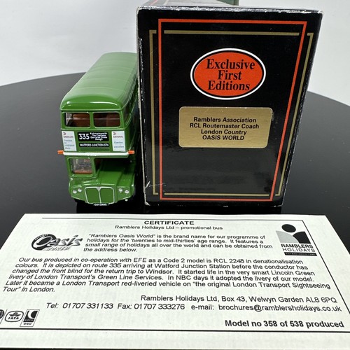 Efe 25602b rcl - rcl, routemaster