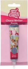 FunCakes Choco Writer Purple 25g - Easy-to-Use Chocolate Writing Pen for Decora