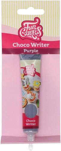 Funcakes choco writer purple - funcakes,