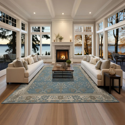 Blue william morris bulerswood - blue,