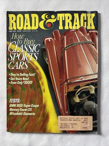 1991 june road track - june,, &