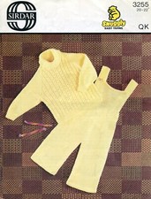 Sirdar 3255 Baby Sweater Cat