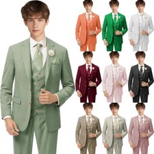 Boys Suit Formal Linen Suits