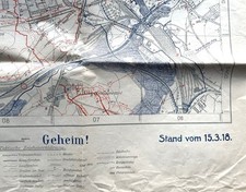 WW1 GERMAN  6th Army TRENCH