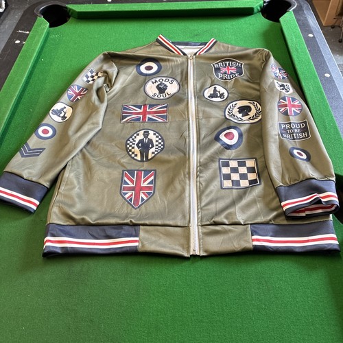 Mod zip jacket with - with,