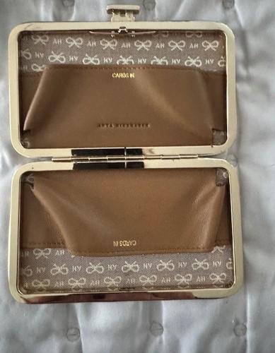Anya hindmarch gold card case - anya,