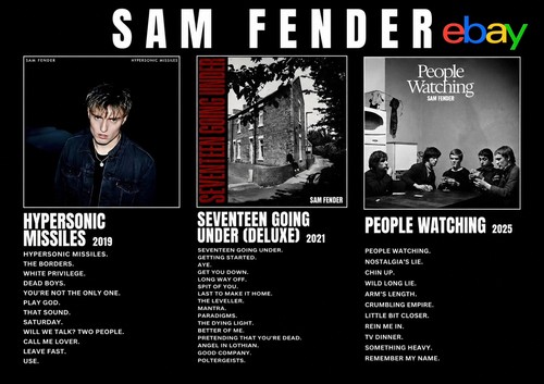 Sam fender albums design - albums, music