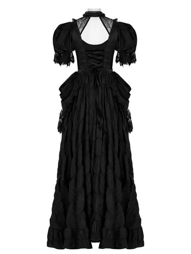 Punk rave black lace - rave, xl