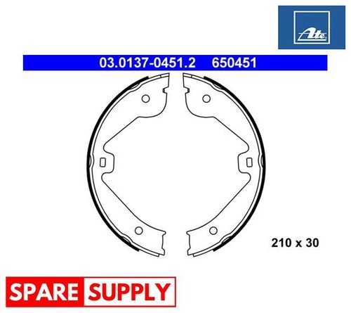 Brake shoe set parking - brake,