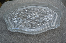 Vintage Clear Glass Vanity