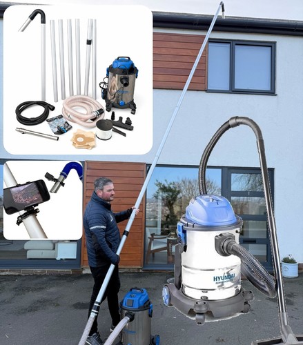 Gutter vacuum kit 5m - vacuum, 7.5m