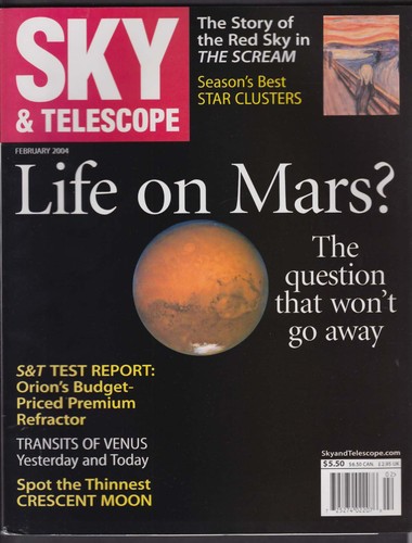 Sky telescope mars - &,