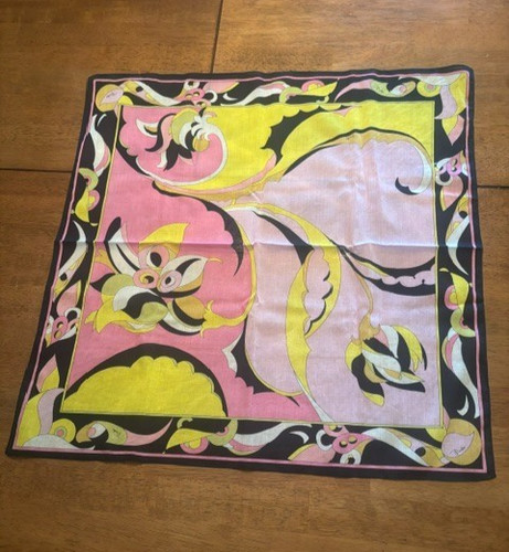 Emilio pucci vintage 100 - pucci, 100%