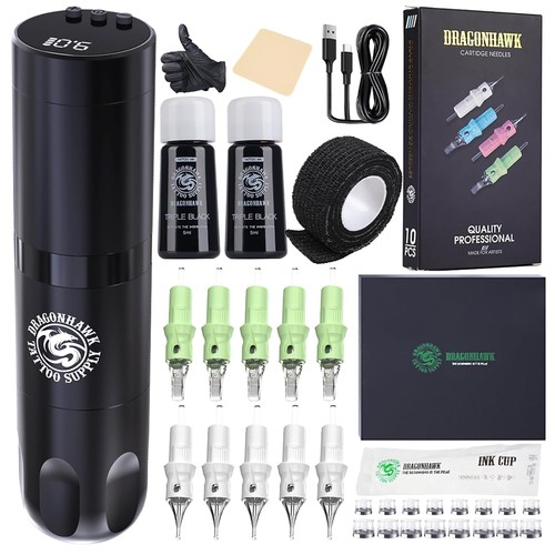 Dragonhawk tattoo kit - tattoo, x3