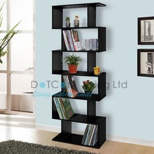 Wood Bookcase Bookshelf S