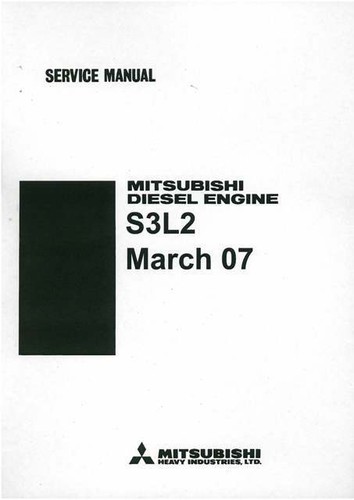 Mitsubishi diesel engine - mitsubishi, s3l2