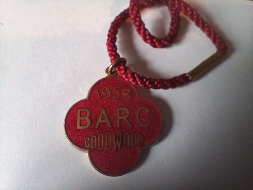 Barc goodwood badge - barc.,