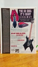 COFFIN CASE GUITAR CASE CONTEST   PRINT AD 11 X 8.5  D1