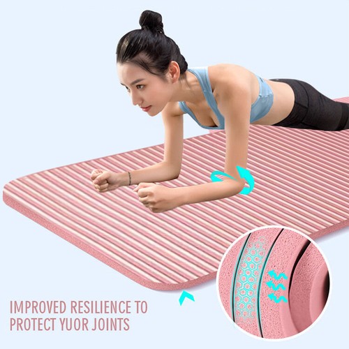 Extra thick yoga mat - thick, non