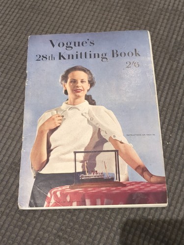 Vintage vogue 28th knitting - vintage,