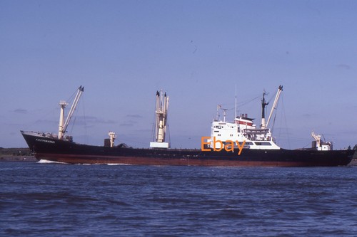 35mm slide cargo ship - -,