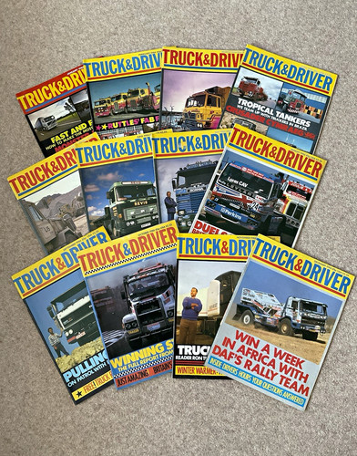 Truck driver magazines - &, job