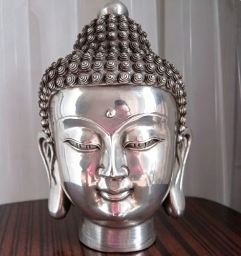 Collectable silver buddhis - silver,
