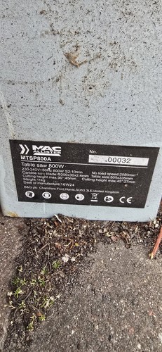 Mac allister mtsp800a - mtsp800a, 800w