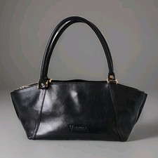 Valentina Genuine Leather Zipped Handbag Pell Made in Italy 43cm x 17cm x 10cm