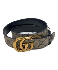 GUCCI GG Marmont Belt Beige