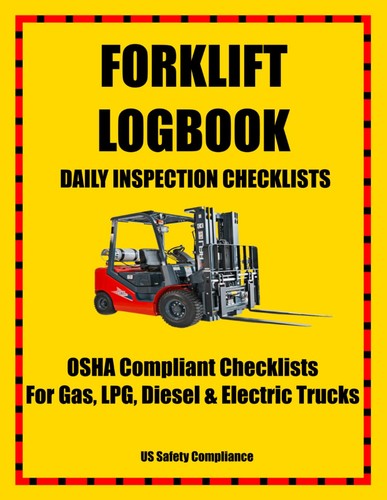 Fork lift log book daily - fork,