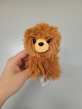 PETOOTIES RUSS POMERANIAN COLLECTABLE SMALL PLUSH SOFT TOY  Cute Brown Dog 4"