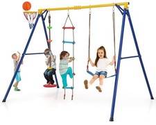 Kids 4-in-1 Swing Set