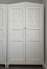 Willis & Gambier 2 Door French Style Wardrobe In White