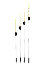 Waggler floats, set of 4 crystal floats with arrow - roach, tench, bream fishing