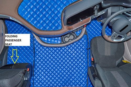 Truck eco leather - leather, floor