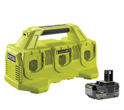 Ryobi one port battery - one+, 6-port