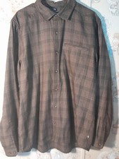 Toad & Co Wainwright Checked Button Down Flannel Shirt Size Extra Large