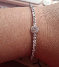 Qvc diamonique bangle pre - qvc,