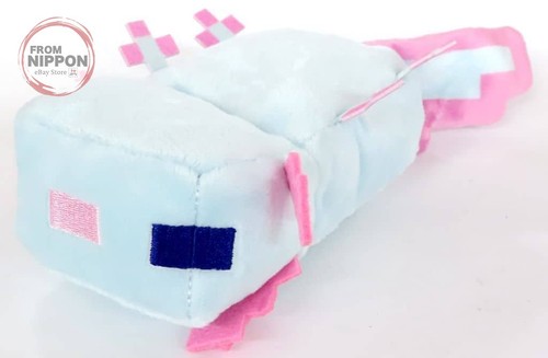 Minecraft axolotl blue plush - axolotl,
