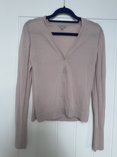 Jigsaw pale pink cardigan 100 - jigsaw, 100%
