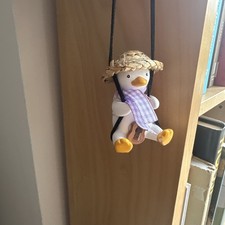 Little Duck Swing Auto Rearview Mirror Hanging Ornaments Car Accessories 