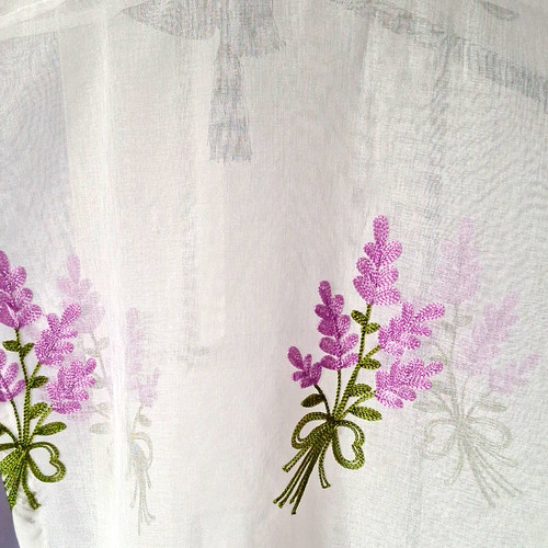 Sheer voile curtain - sheer, panel