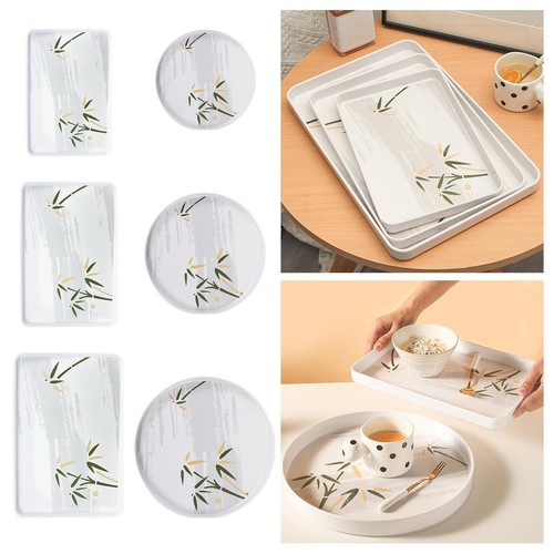 Dessert tray white - tray,