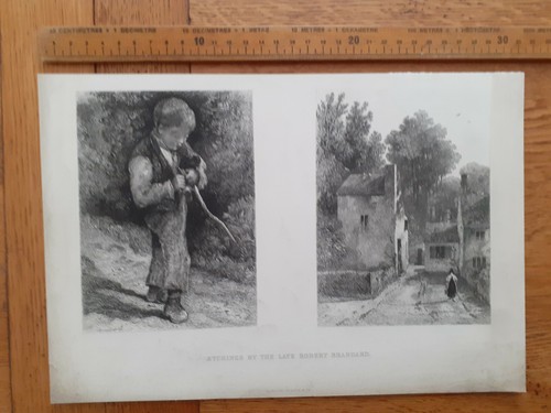 Etchings the late - by,