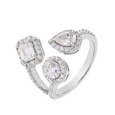 2ct VVS1 D Excellent 18K Yellow Gold Lab Created Oval Ring Diamond Test Pass