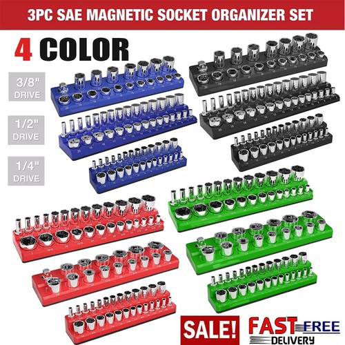 Magnetic socket holder storage - magnetic,