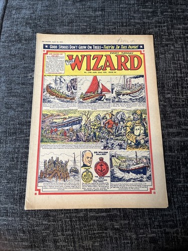 The wizard comic - 1749,